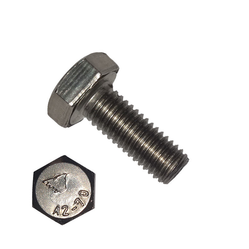 A2 Stainless Steel Hexagon Set Screw Bolt DIN 933